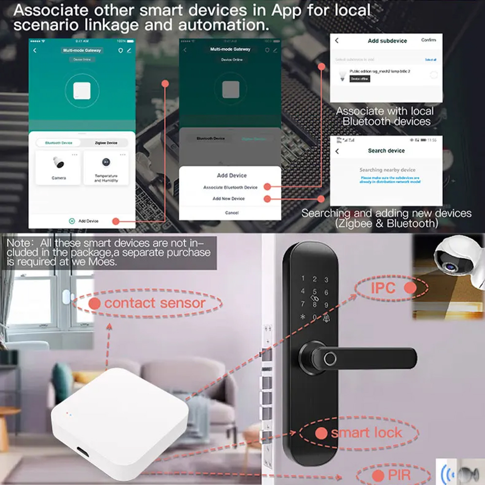 Tuya Zigbee-airies de passerel - Home Automation Technology avis et prix