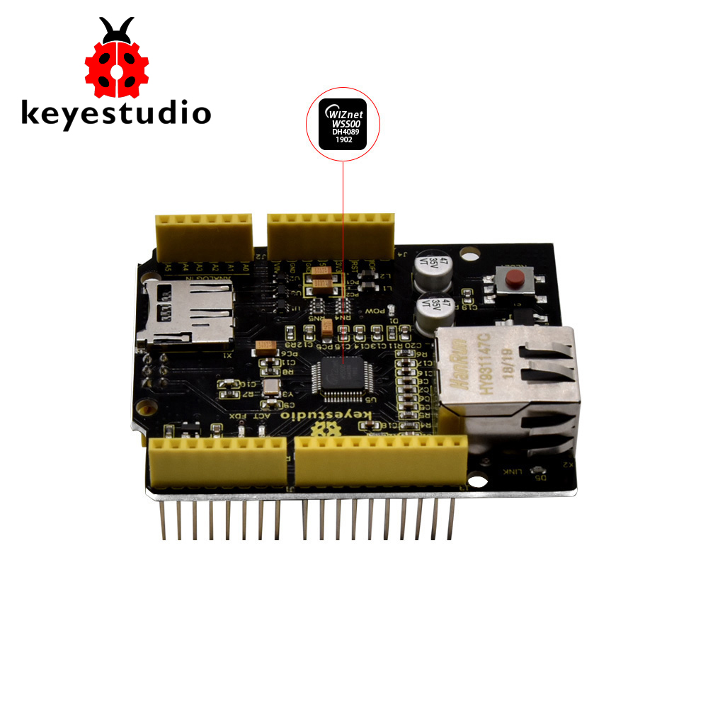 Keyestudio-Bouclier Ethernet W - Ethernet Module W5500 avis et prix