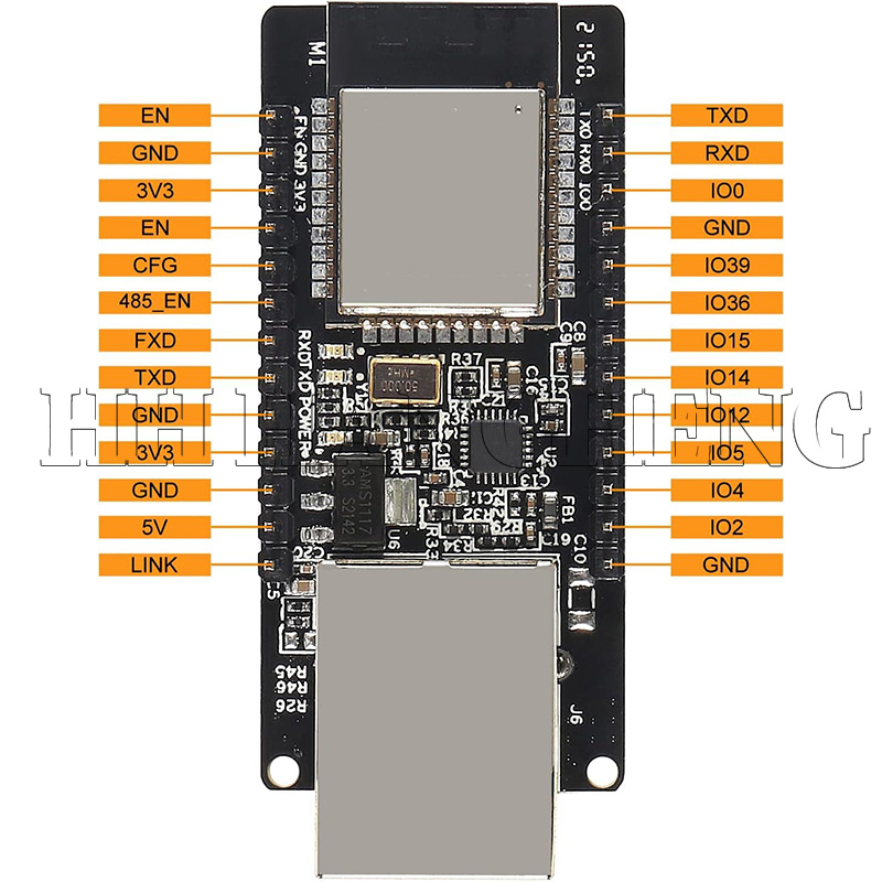 10-1 pièces WT32-ETH01 Port sé - Ethernet Module W5500 avis et prix