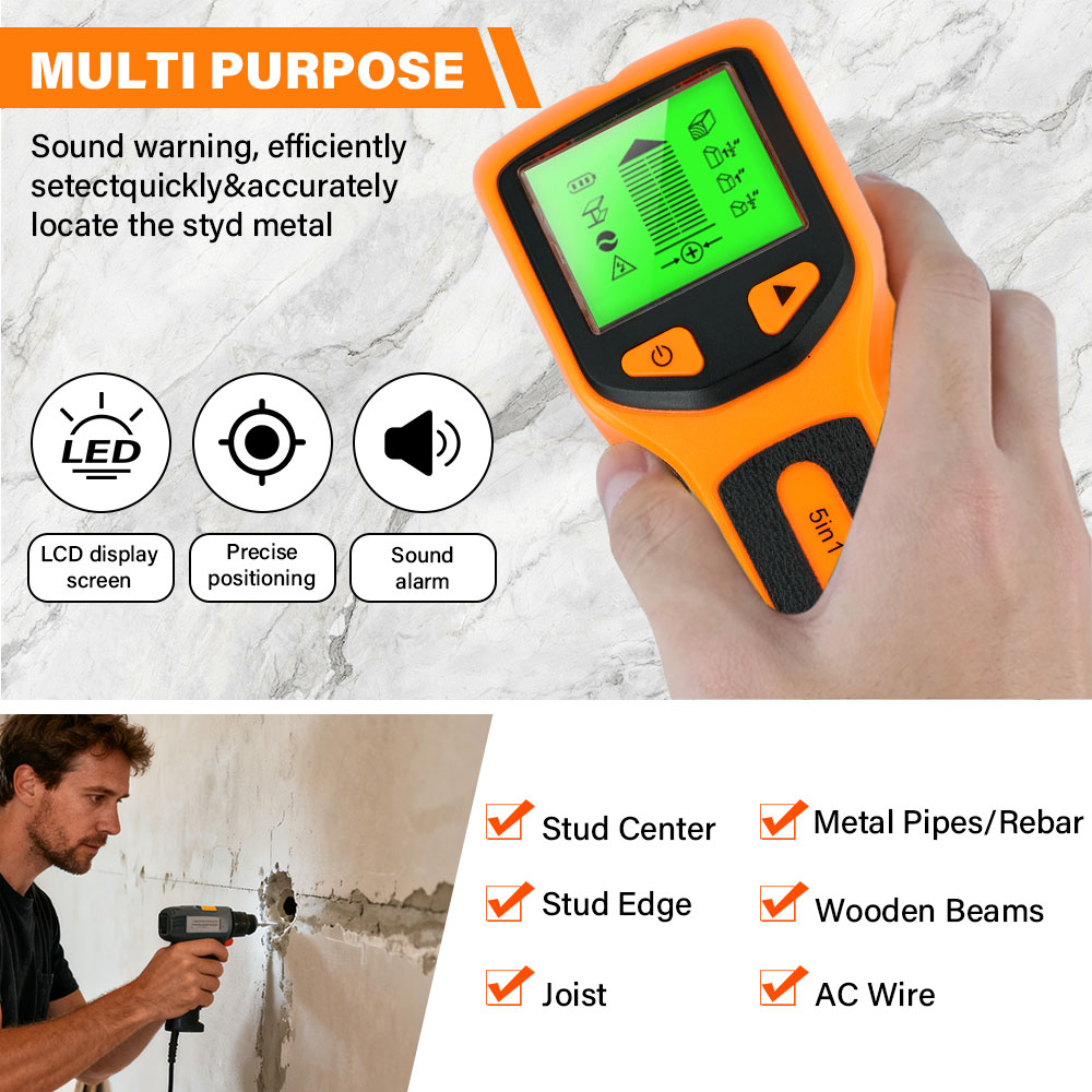 Nouveau détecteur mural 5 en 1 - Water Leak Detector Wired avis et prix